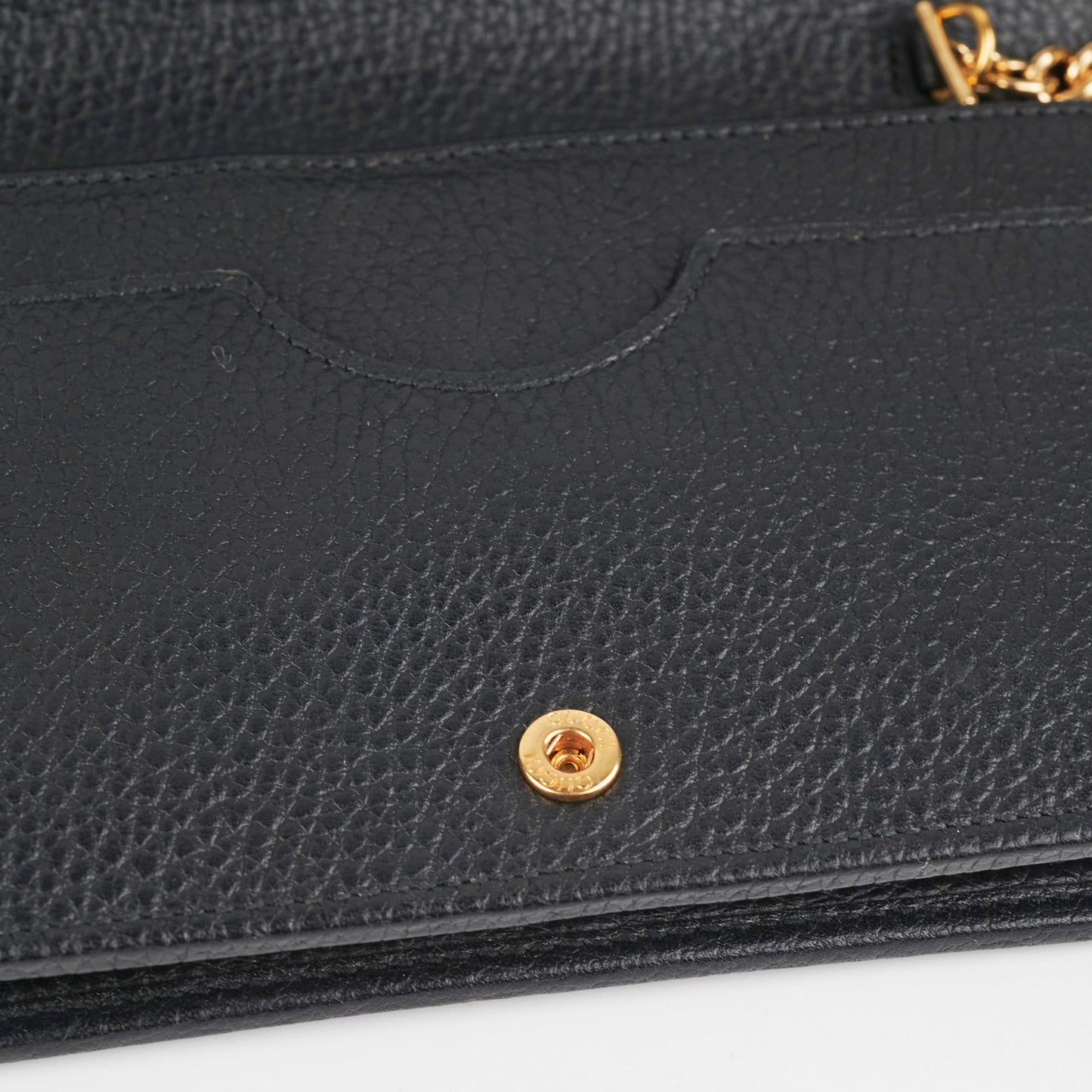Gucci Wallet on Chain WOC Black