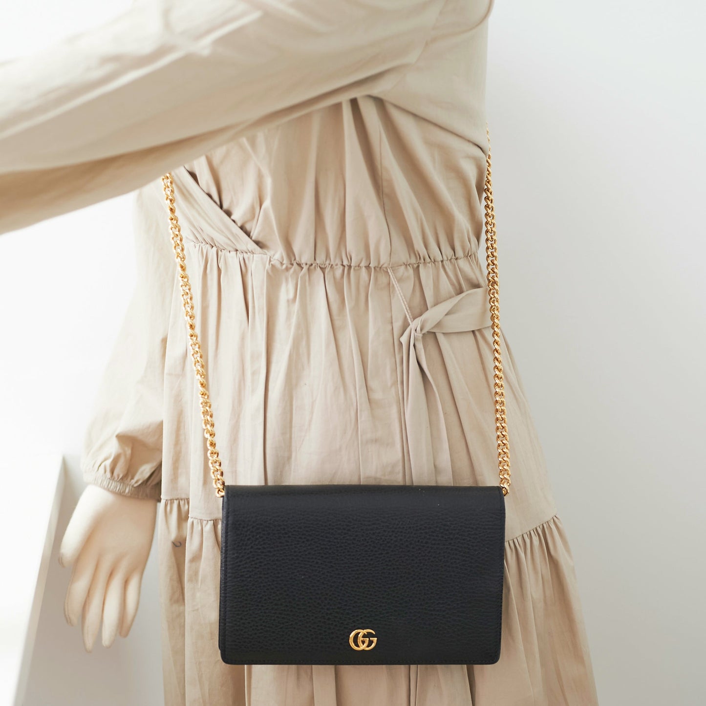Gucci Wallet on Chain WOC Black