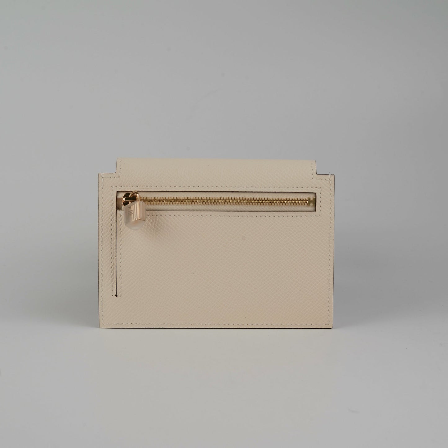 Hermes Kelly Pocket Compact Wallet Nata