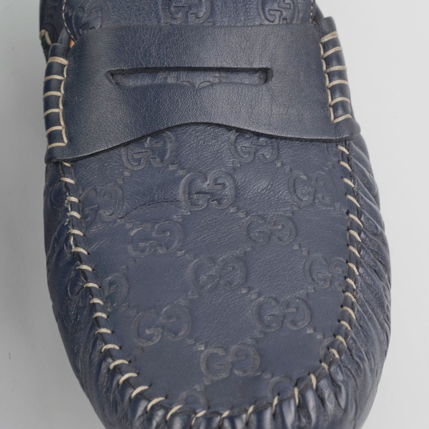 Gucci Men's Loafers Navy Size US 10