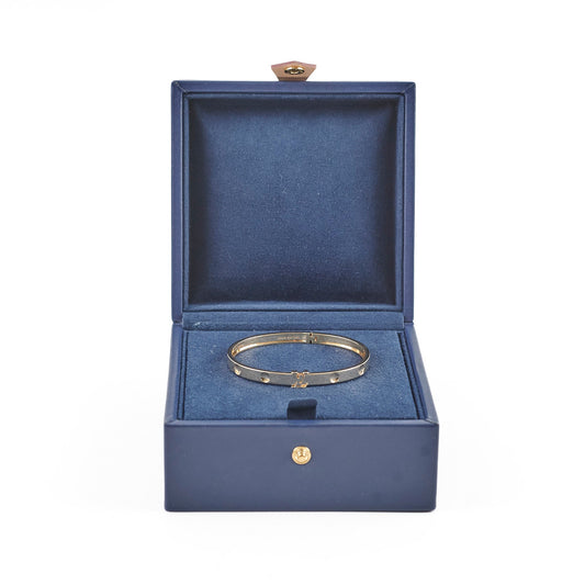 Louis Vuitton Empreinte Bangle Yellow Gold Size 17 (M)