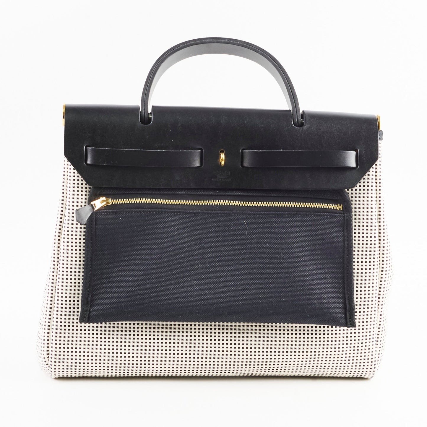 Hermes Herbag 31 Black/White