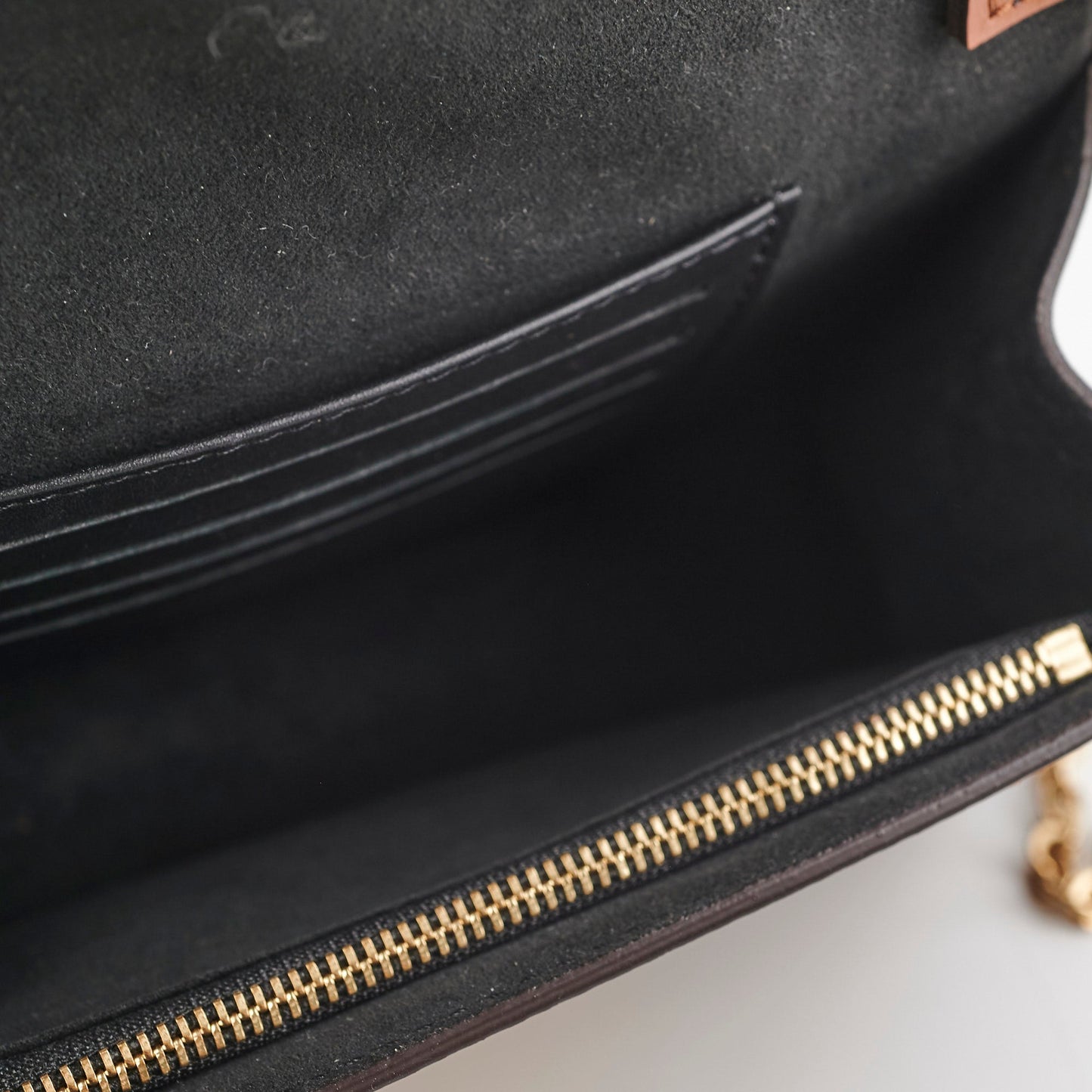 Louis Vuitton Dauphine Chain Wallet Monogram Bag