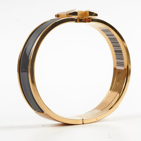Hermes Clic H GM Noir Bracelet