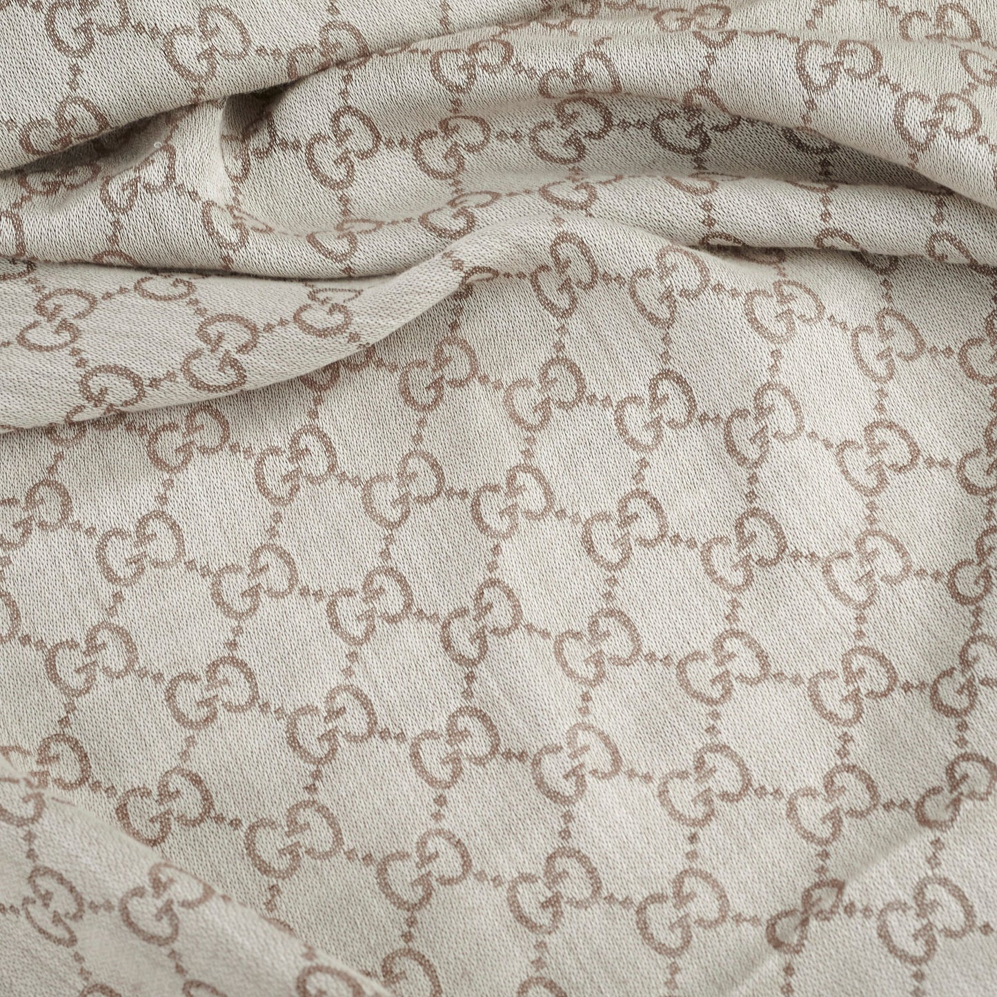 Gucci GG Supreme Scarf Beige