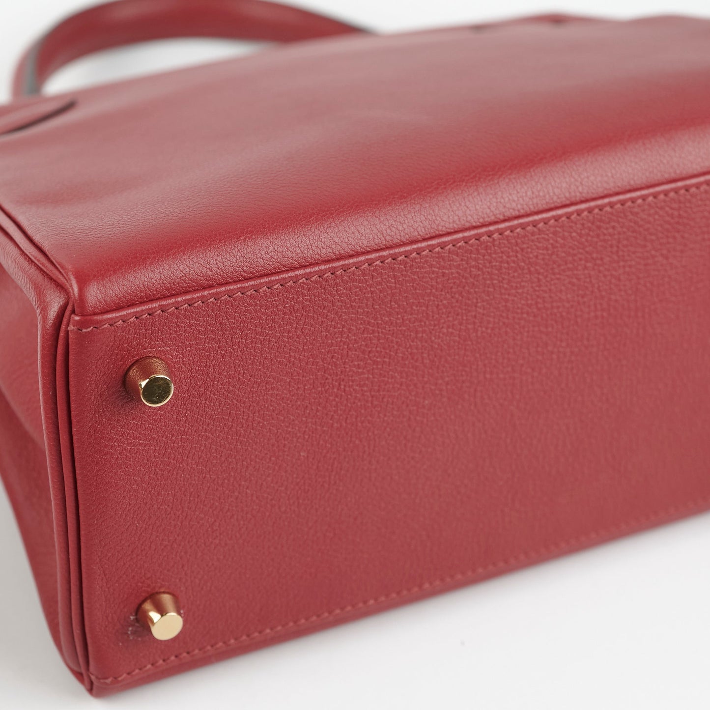 Hermes Kelly 28 EverColour Rogue Grenat - X Stamp