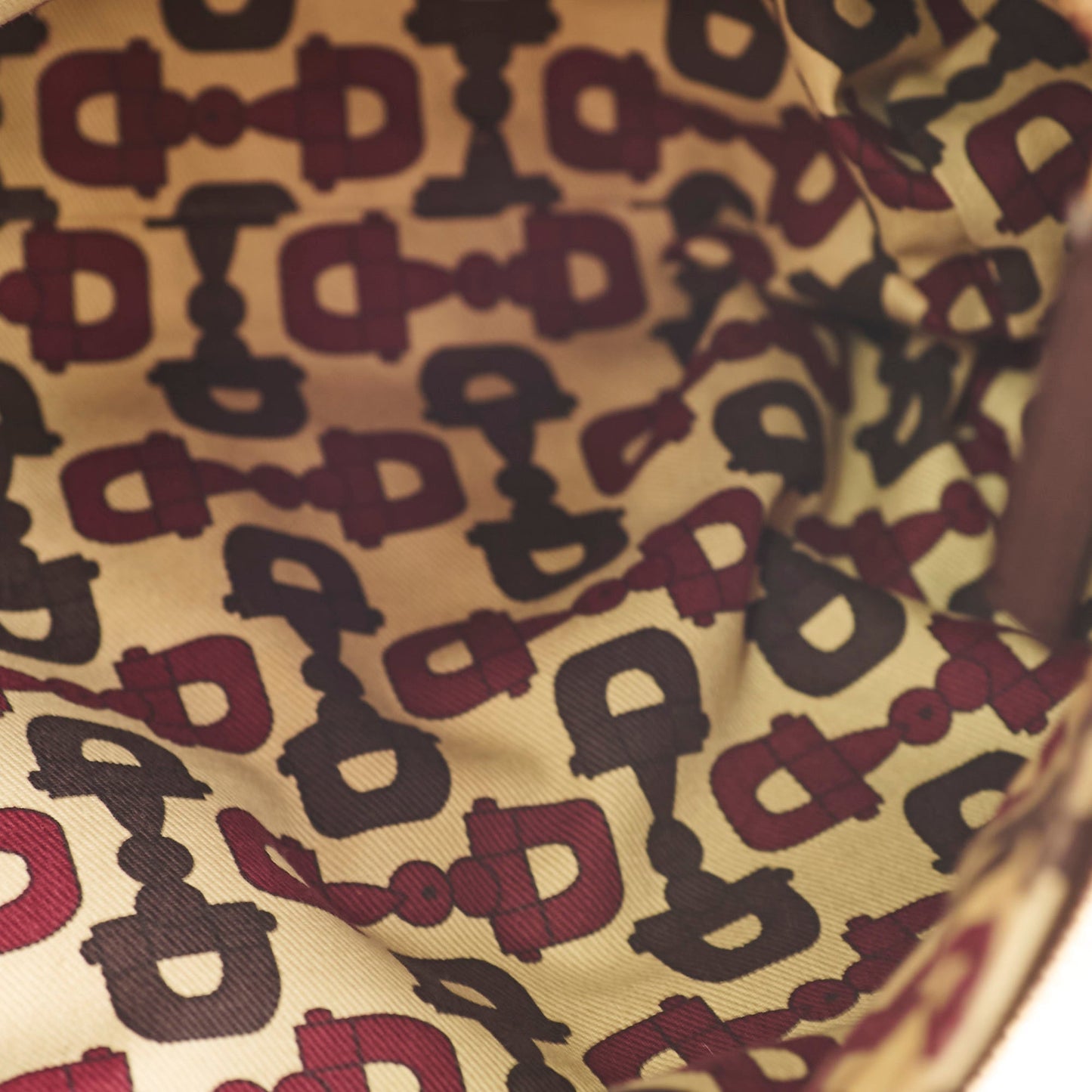 Gucci Guccissima Leather Soulder Bag Brown