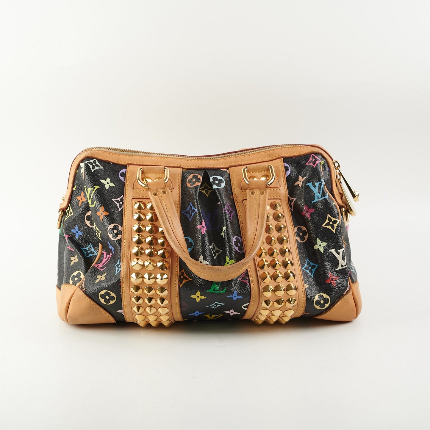 Louis Vuitton Courtney MM Multicolour Black