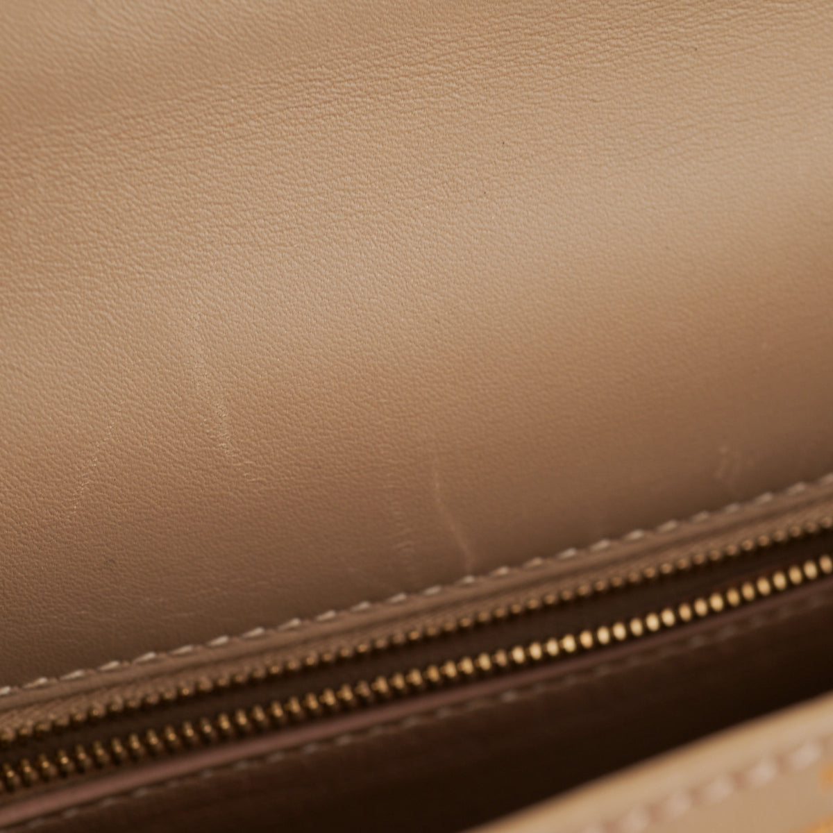 Hermes Kelly 25 Beige Chaminox - [G] Stamp