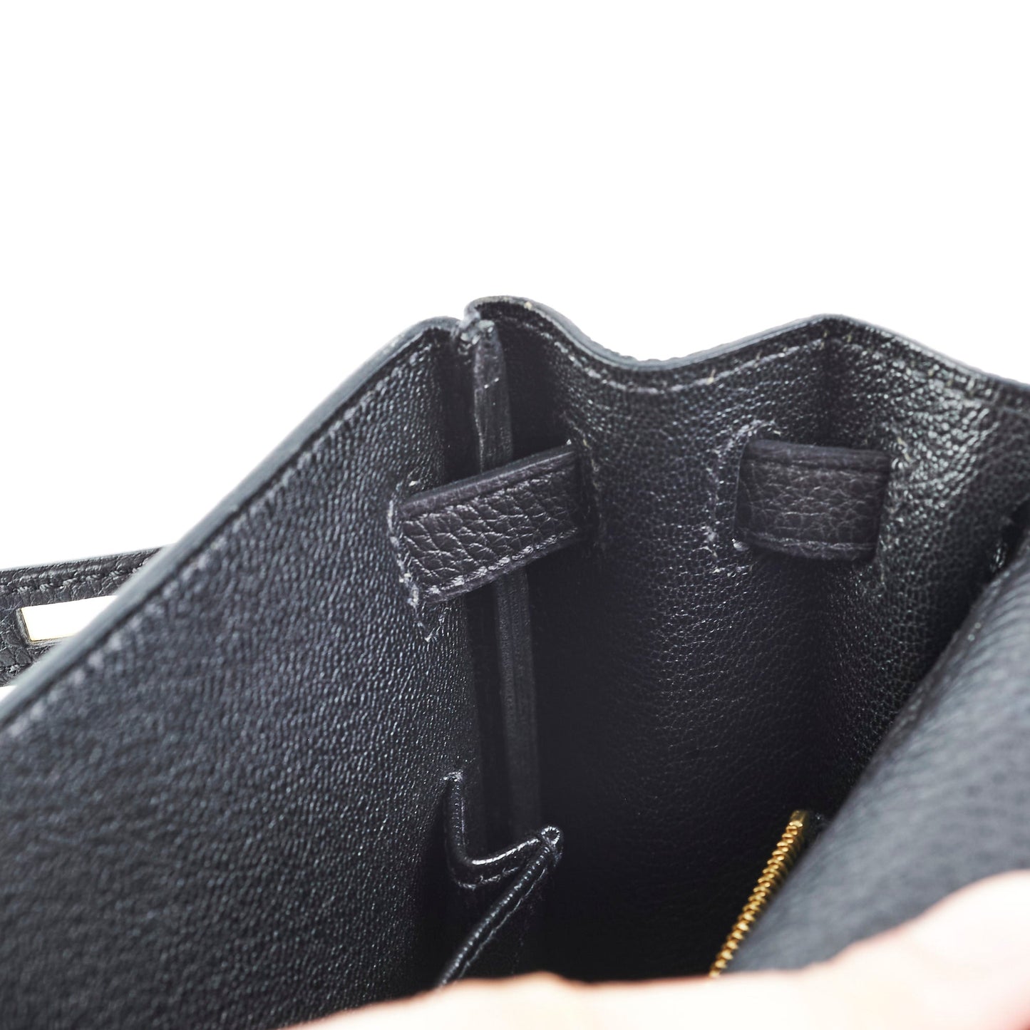 Hermes Kelly 25 Togo Noir- Z Stamp
