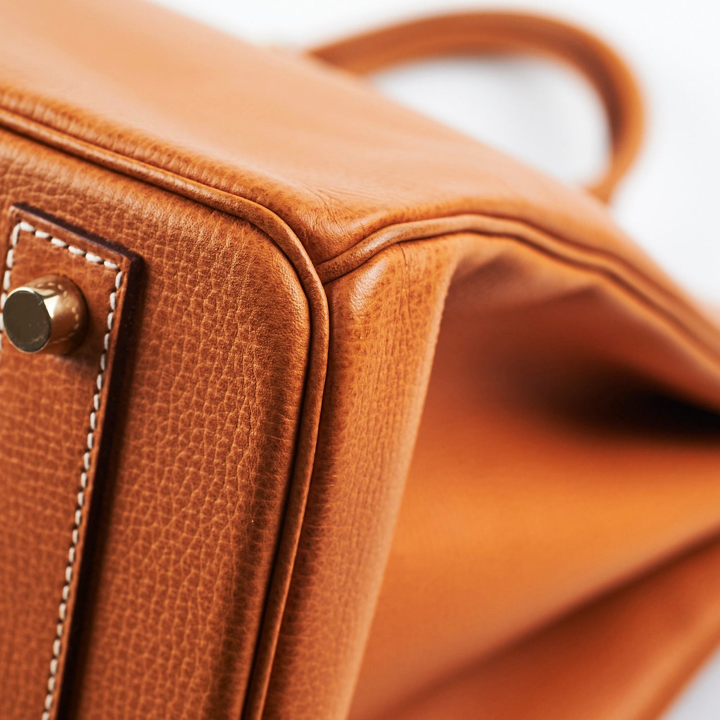 Hermes Birkin 40 Vache Natural Chevre - K Square 2007