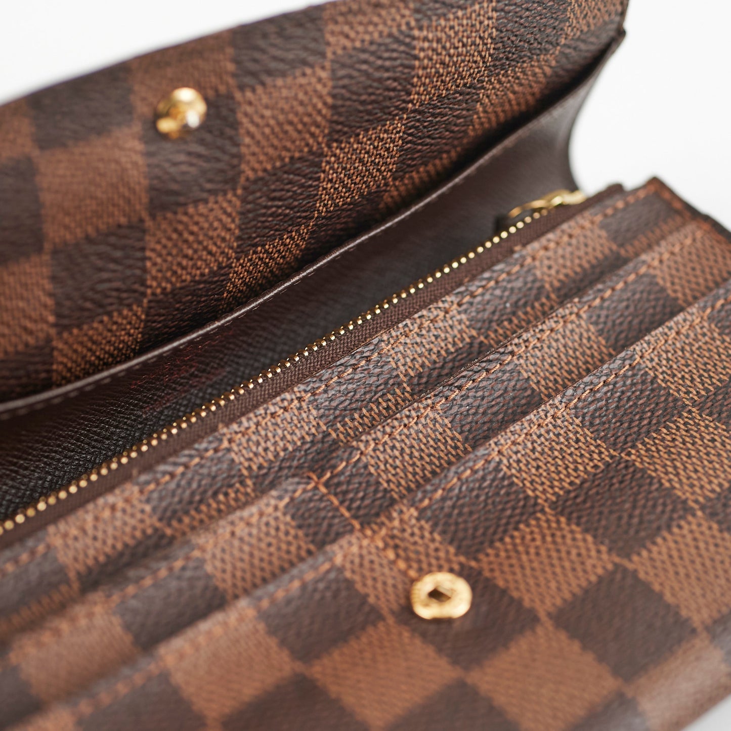 Louis Vuitton Damier Ebene Long Wallet