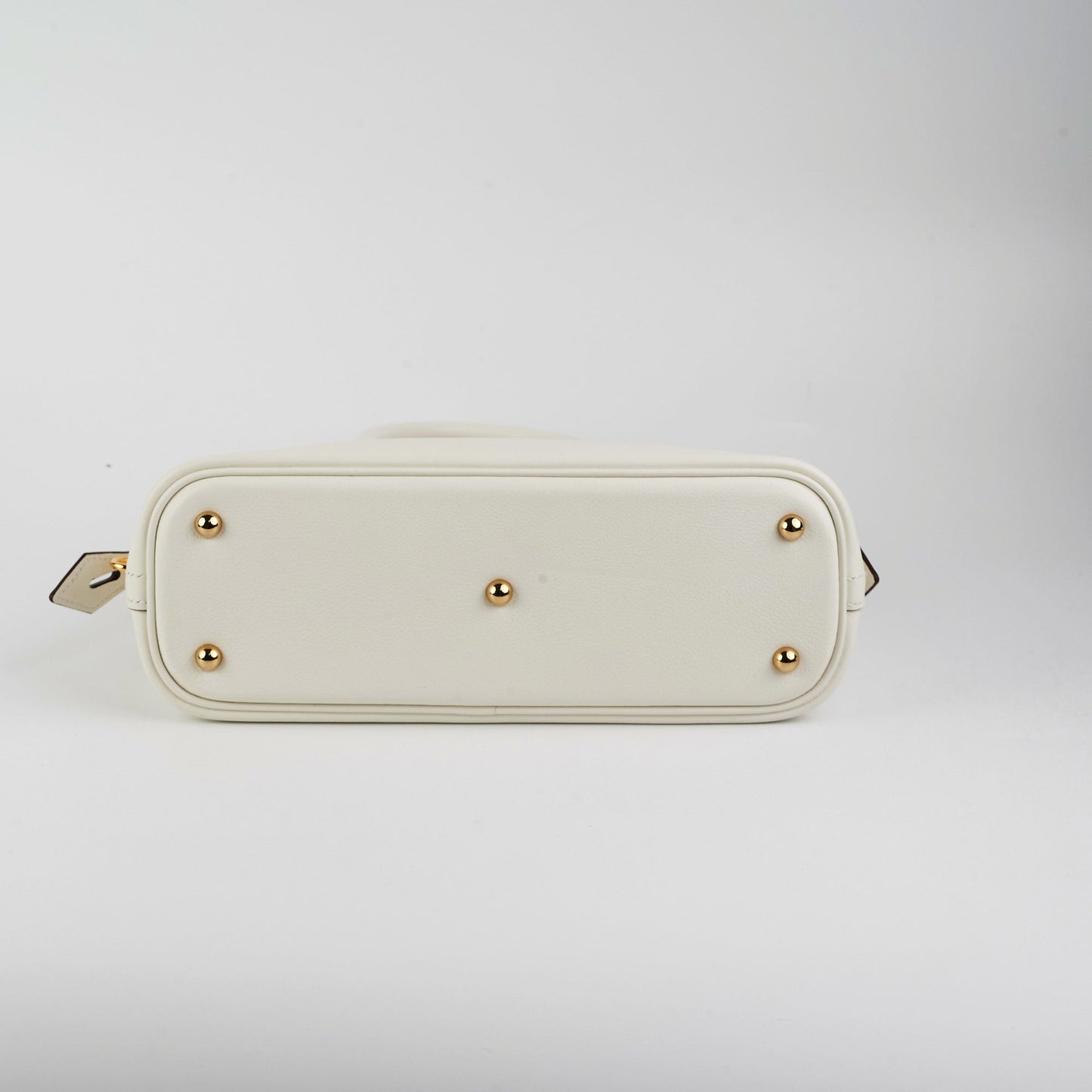Hermes Bolide 25 Evercolor Blanc/Sesame U stamp (2022)