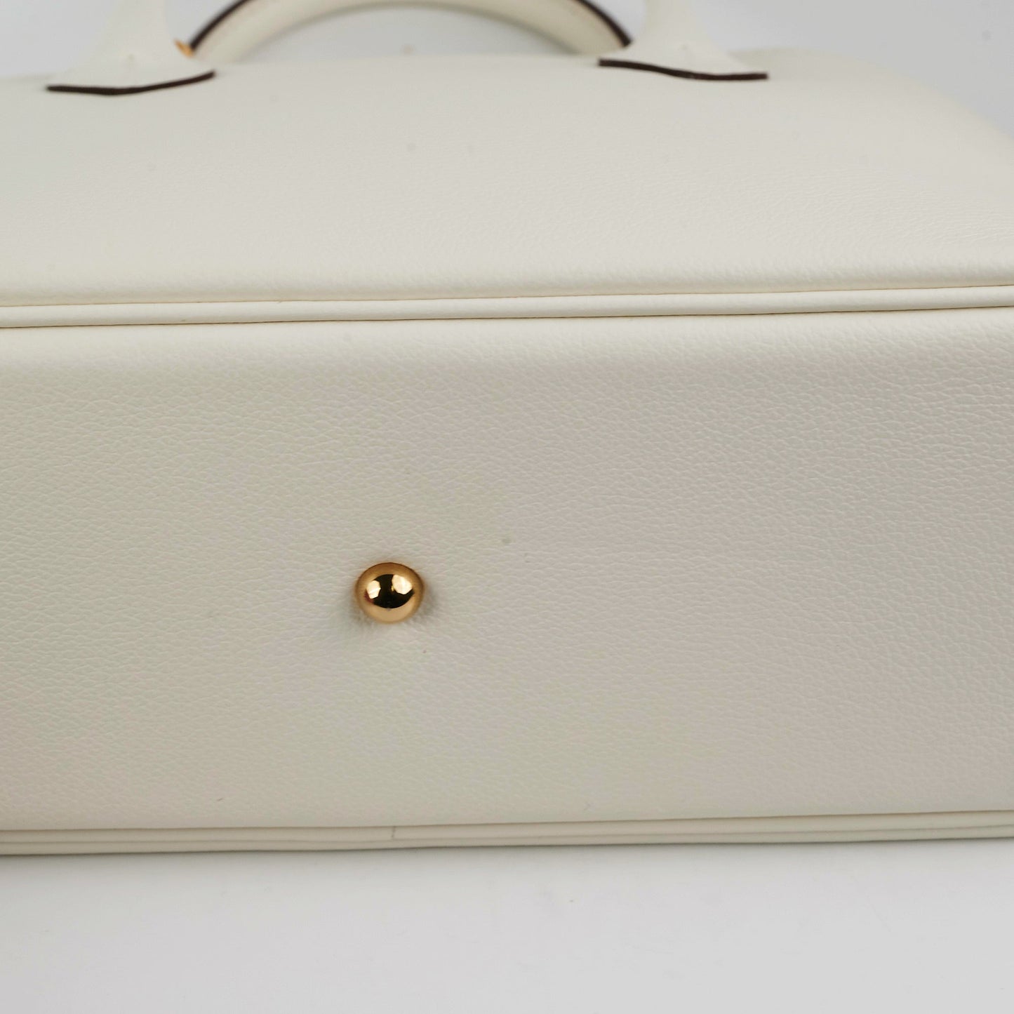 Hermes Bolide 25 Evercolor Blanc/Sesame U stamp (2022)