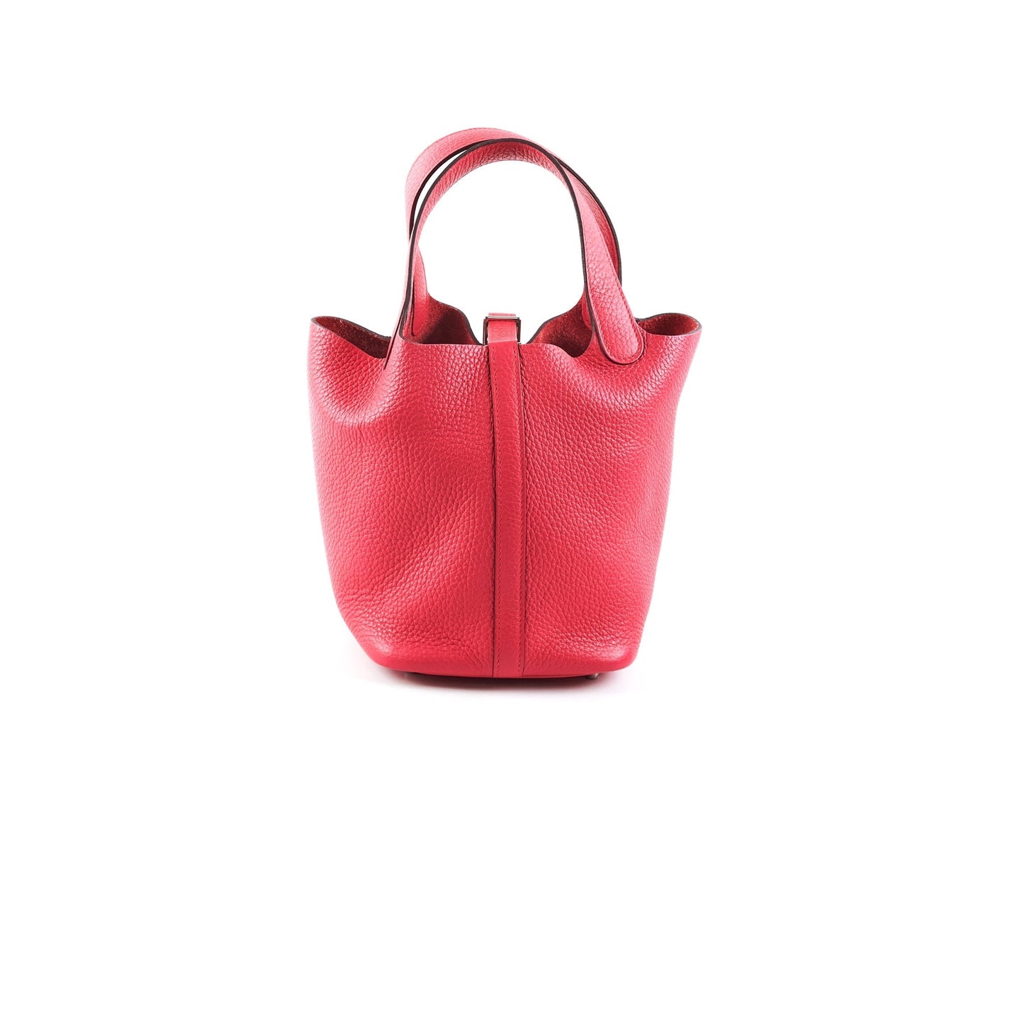 Hermes Picotin 18 Clemence Rose Extreme A stamp