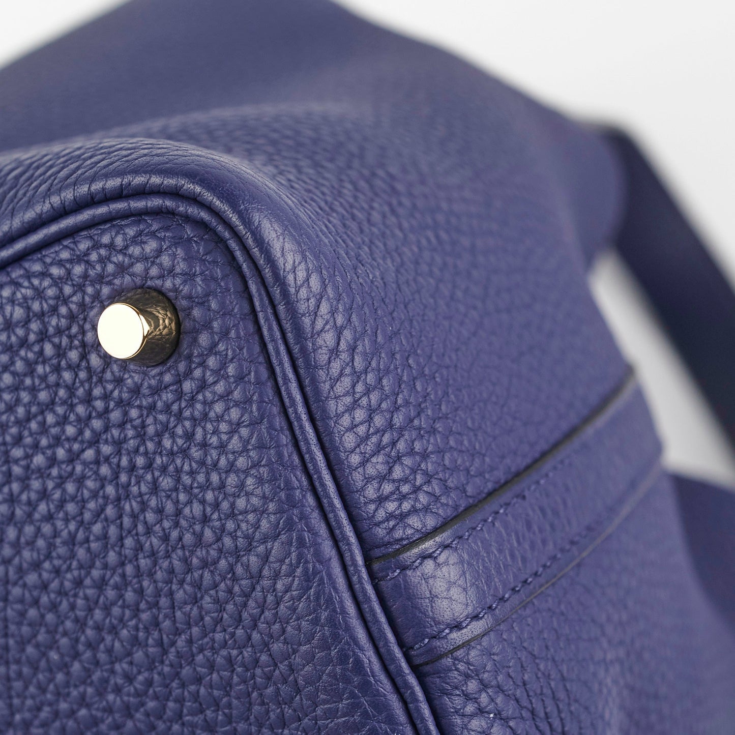 Hermes Picotin 18 Bleu Encre D Stamp (2019)