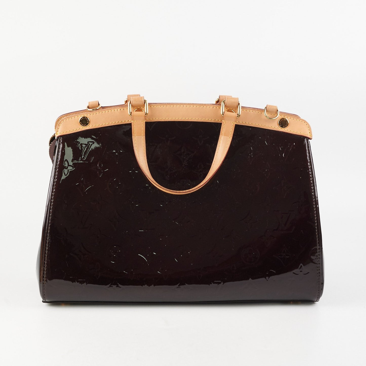 Louis Vuitton Brea MM Amarate Monogram Vernis