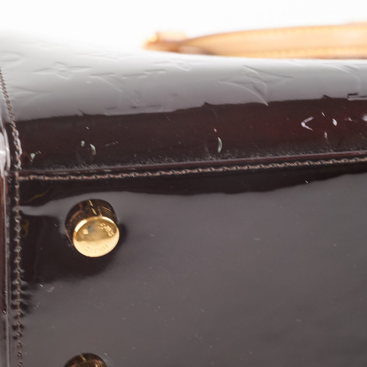 Louis Vuitton Brea MM Amarate Monogram Vernis