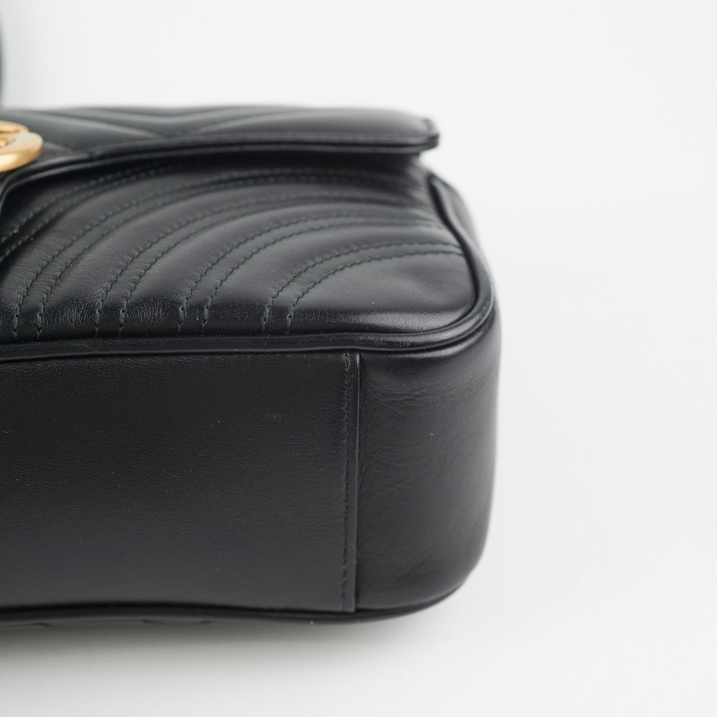 Gucci Marmont Small Black Shoulder Bag