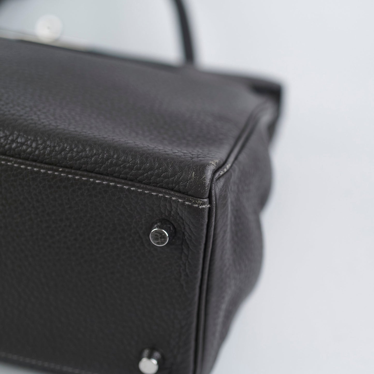 Hermes Kelly 32 Graphite Stamp T