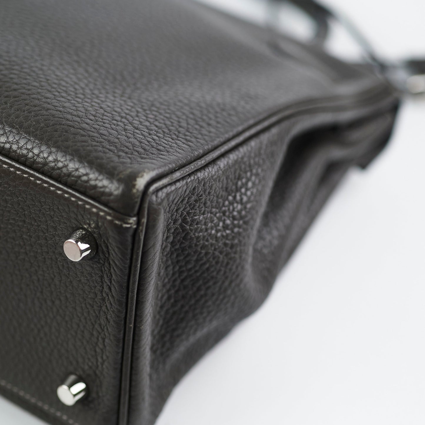 Hermes Kelly 32 Graphite Stamp T