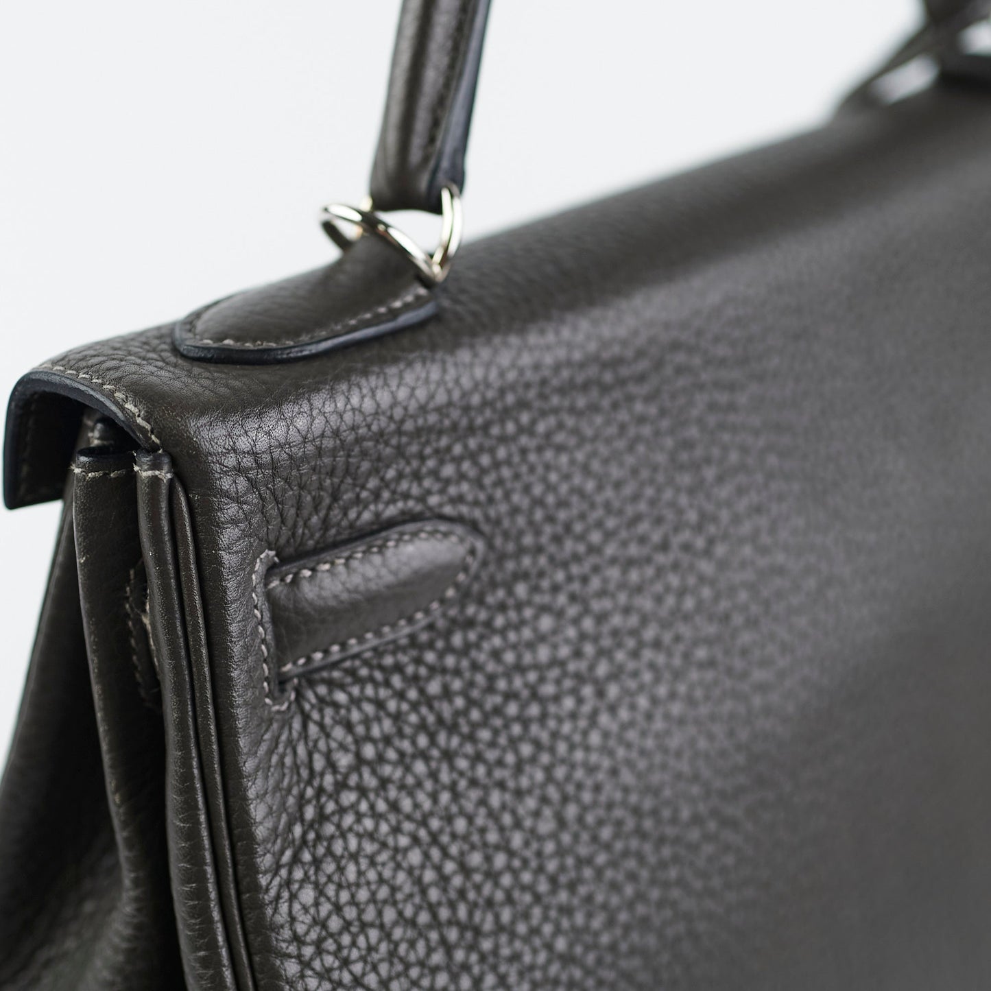Hermes Kelly 32 Graphite Stamp T