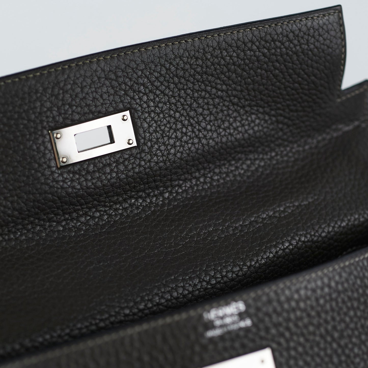 Hermes Kelly 32 Graphite Stamp T