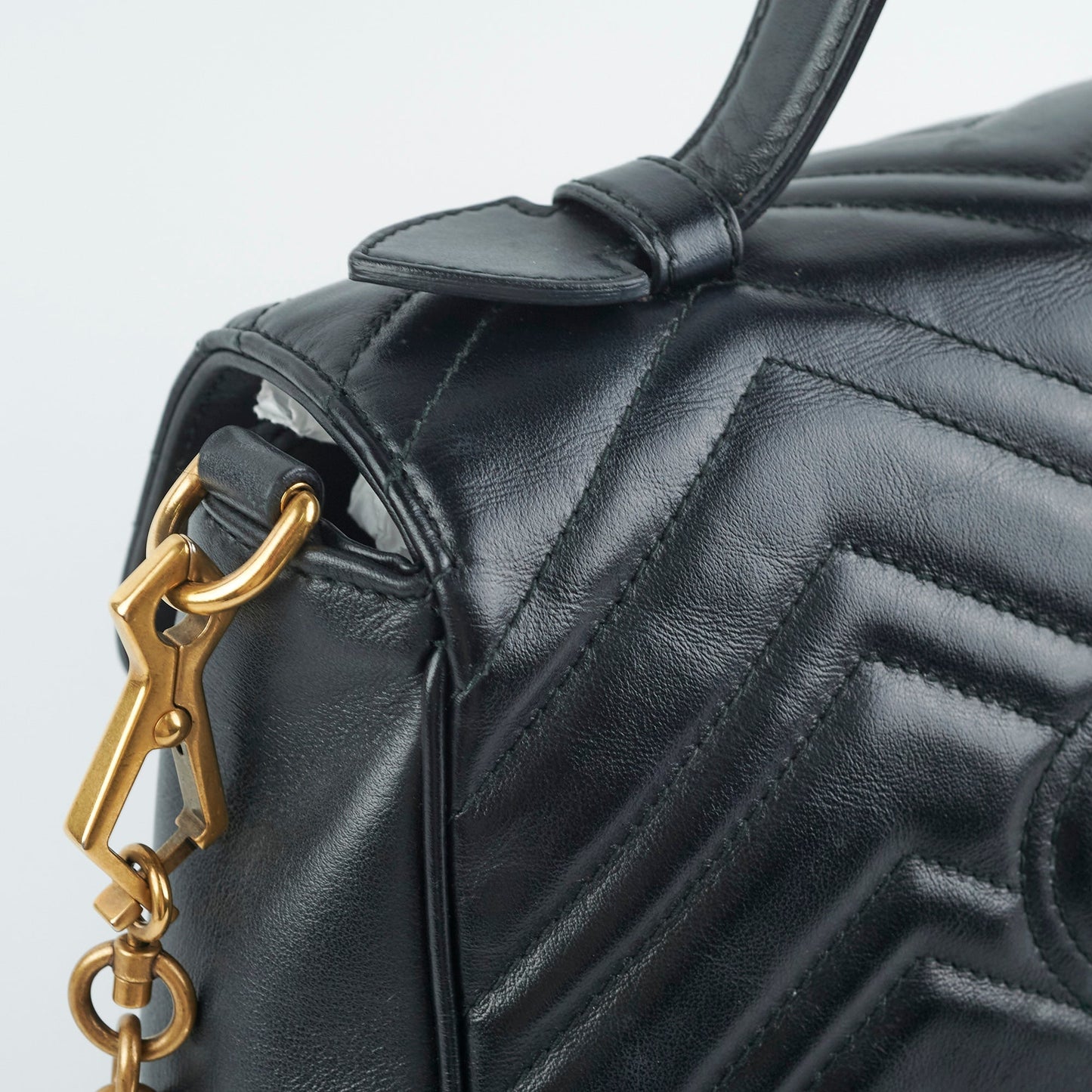 Gucci Top Handle Marmont Black