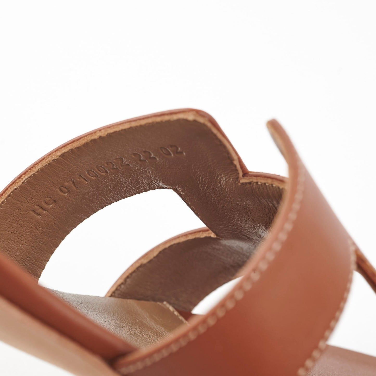 Hermes Oasis Sandals Gold Size 39