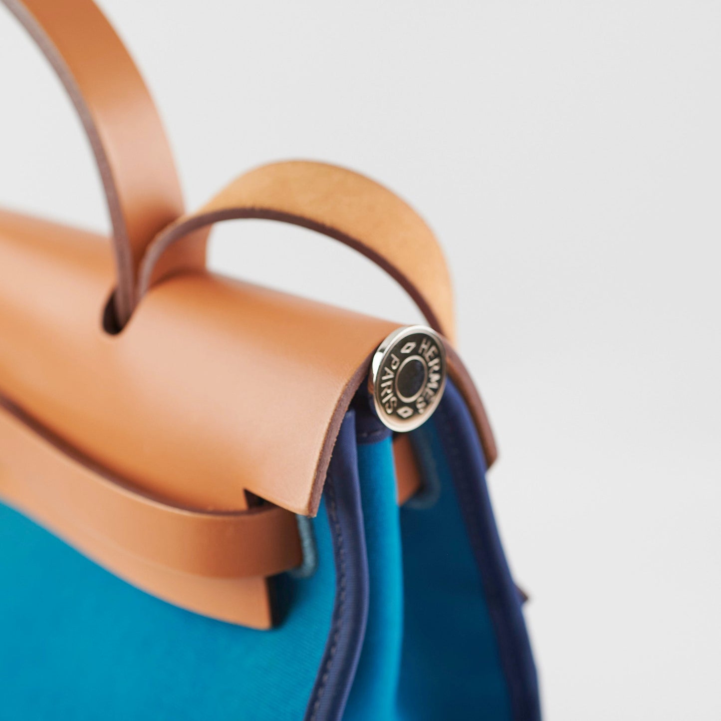 Hermes Herbag 31 Blue Bag