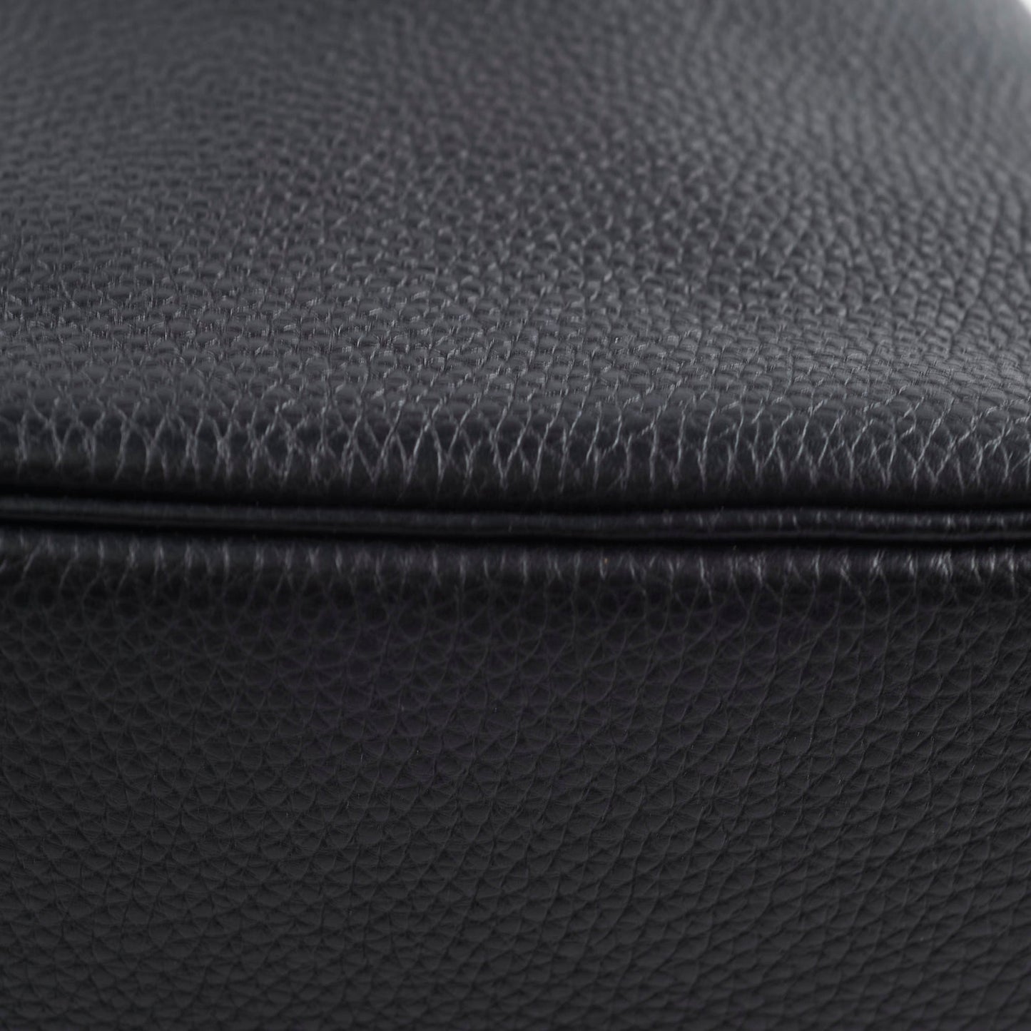 Hermes Picotin 18 Clemence Noir (Y Stamp 2020)