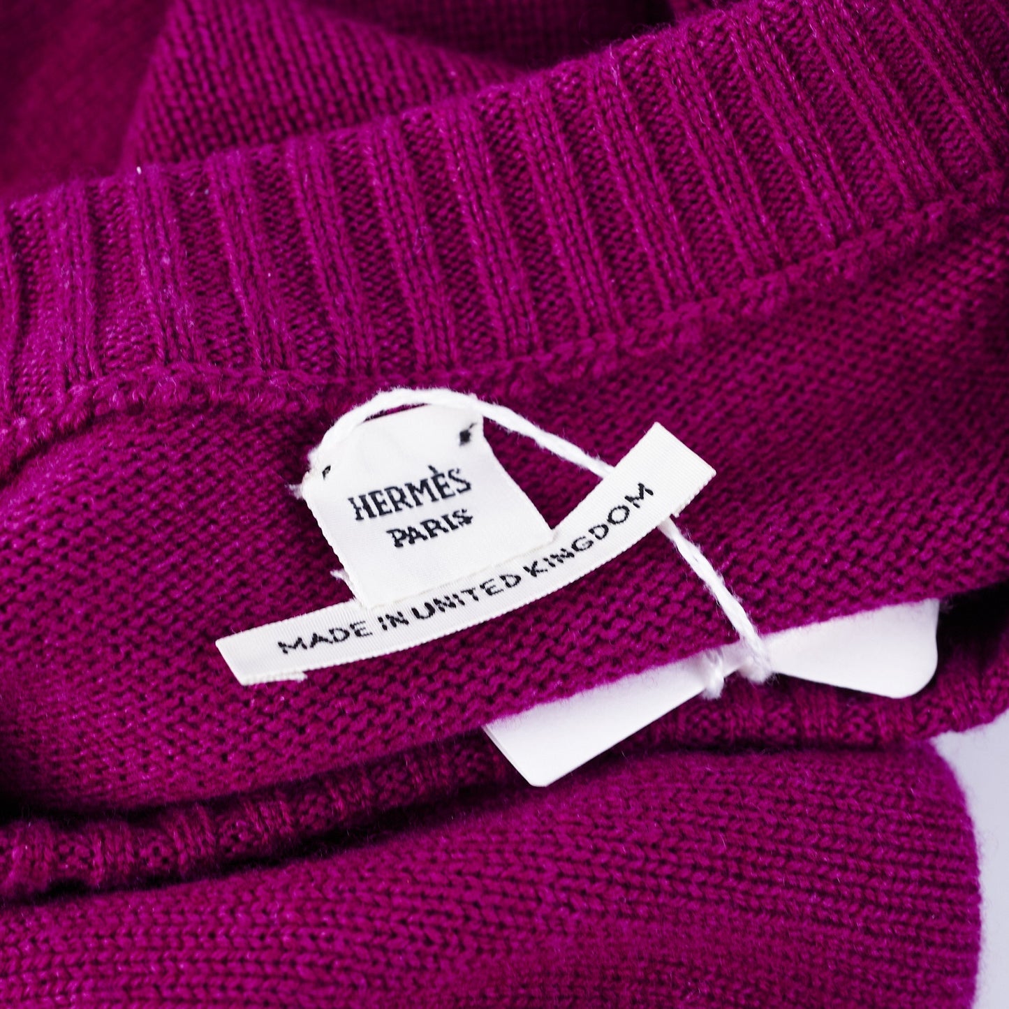 Hermes Cashmere Long Sweater Purple (Anemone) Size 34
