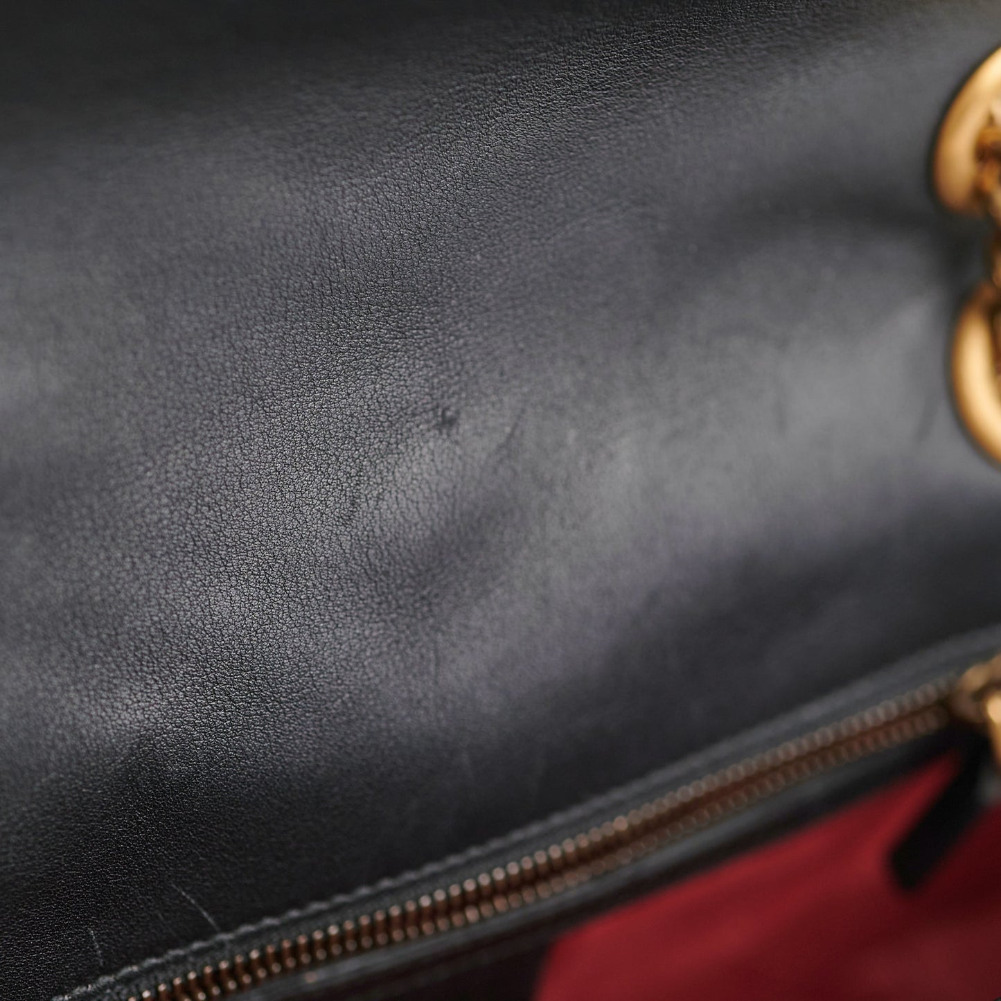 Gucci Small Black Velvet GG Marmont