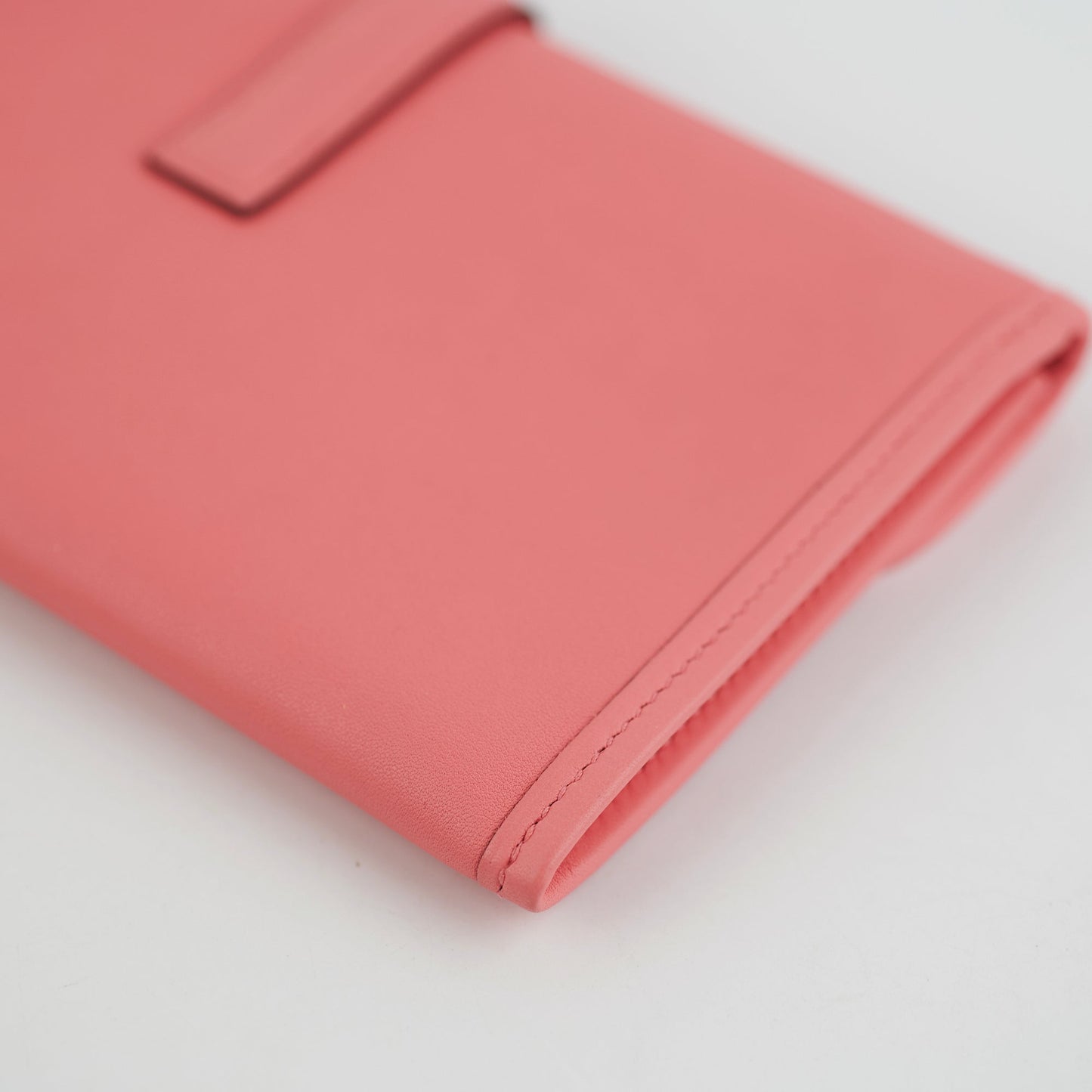 Hermes Jige Mini Swift Rose Clutch Duo - D Stamp