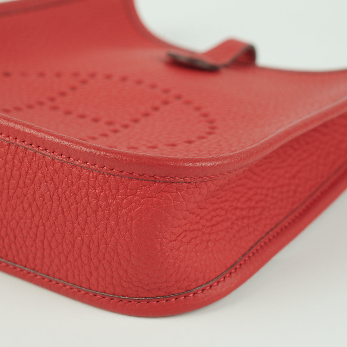 Hermes Mini Evelyne 16 TPM Red - D stamp