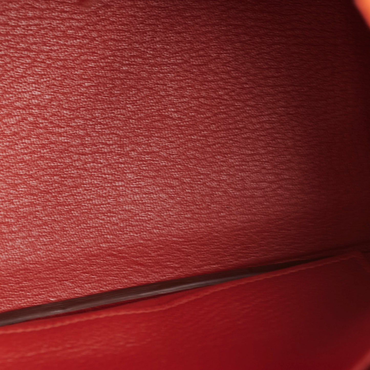 Hermes Birkin 25 Battue/Rouge Y Stamp