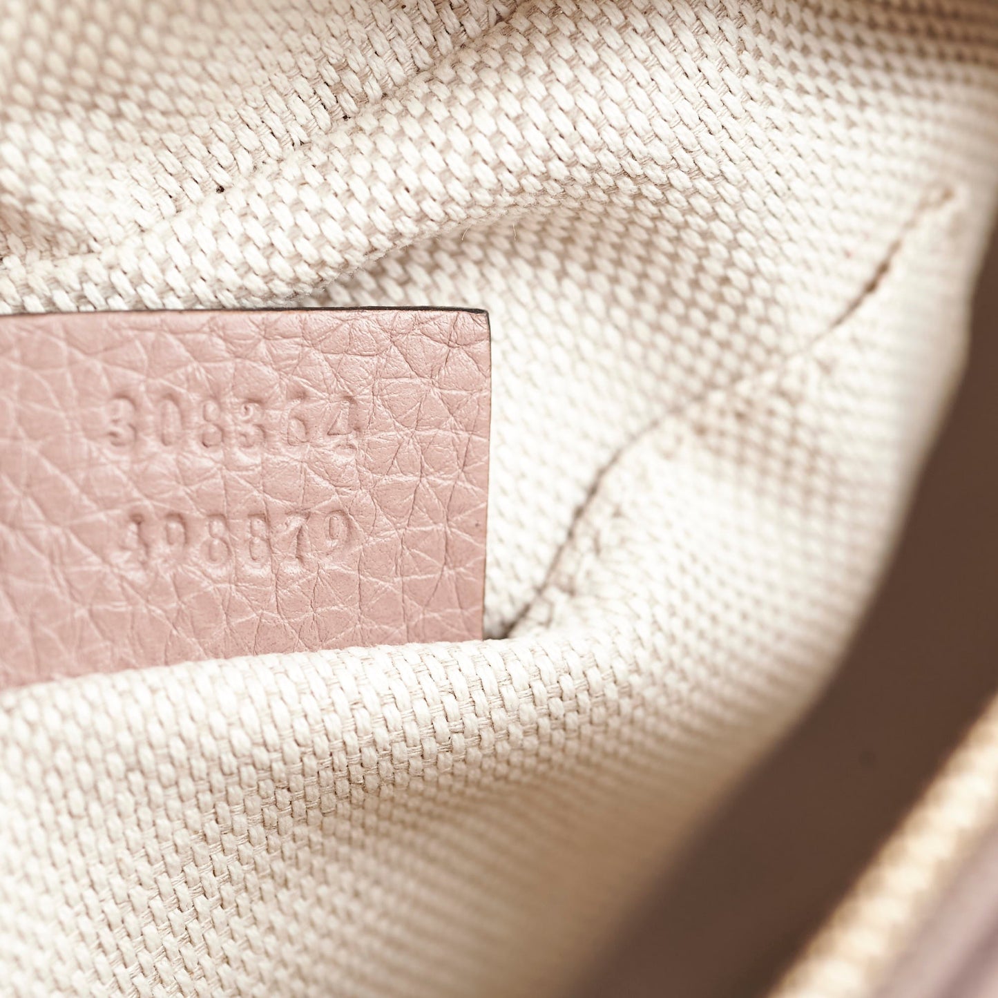 Gucci Soho Disco Dusty Pink Crossbody Bag