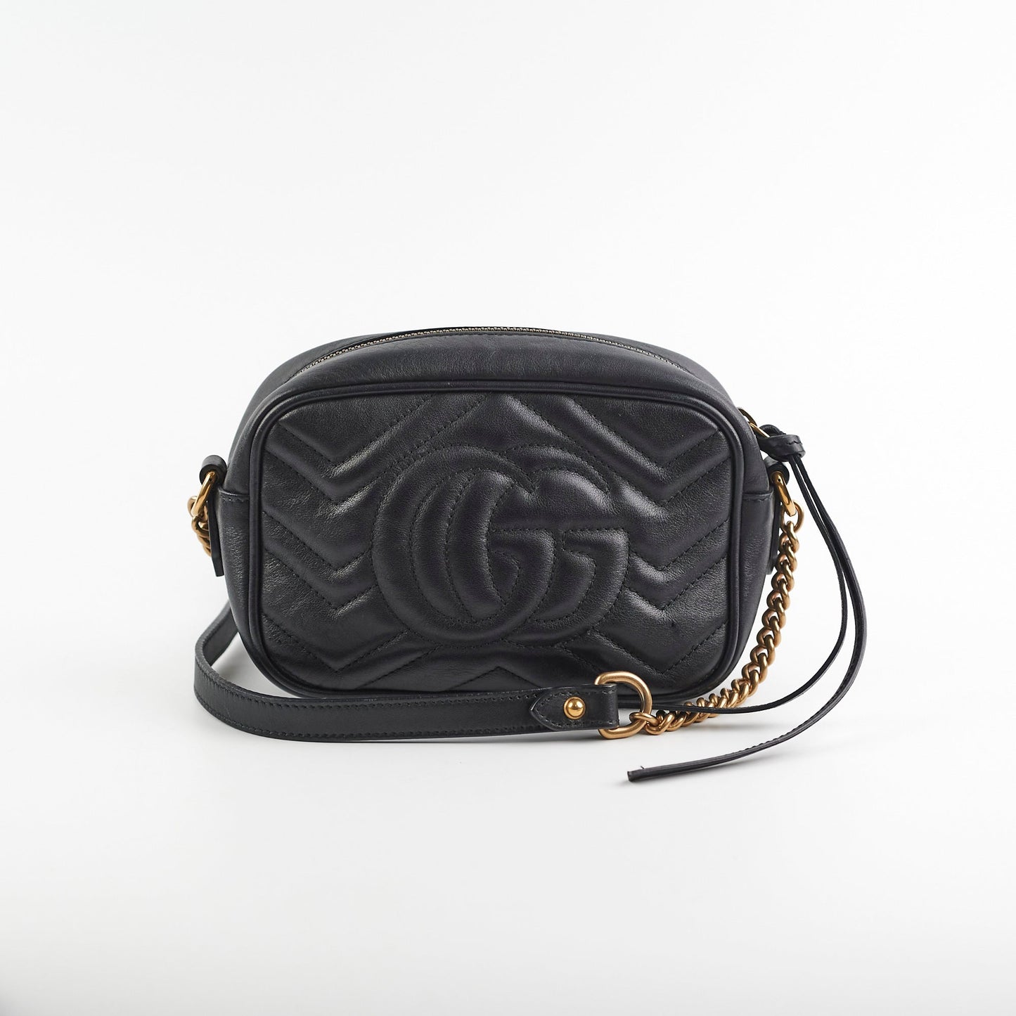 Gucci Mini Marmont Camera Black