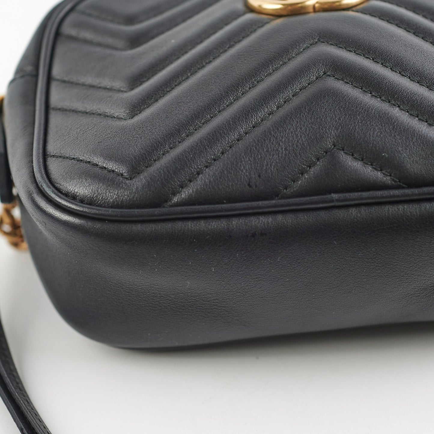 Gucci Mini Marmont Camera Black
