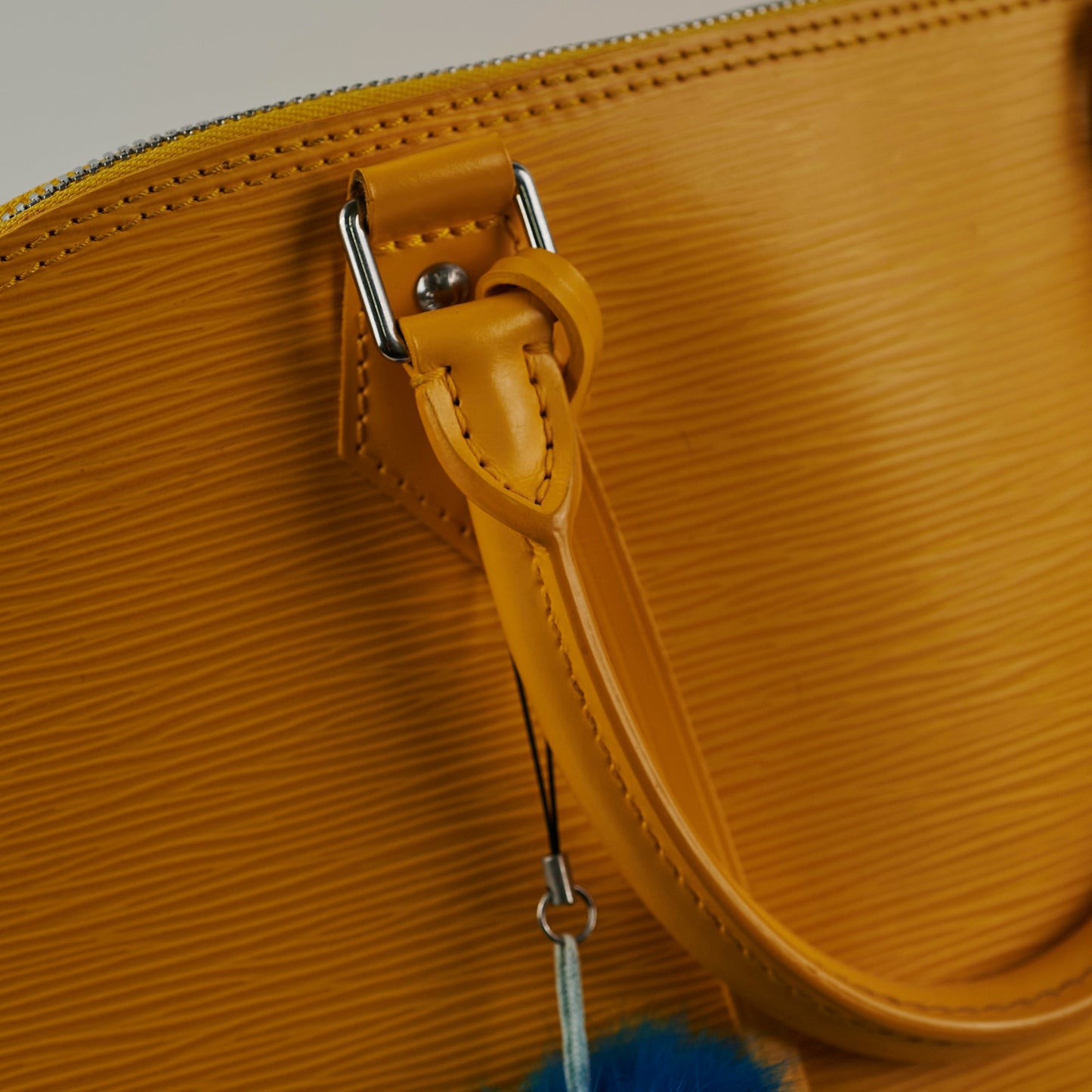 Louis Vuitton Alma GM Yellow Epi Bag
