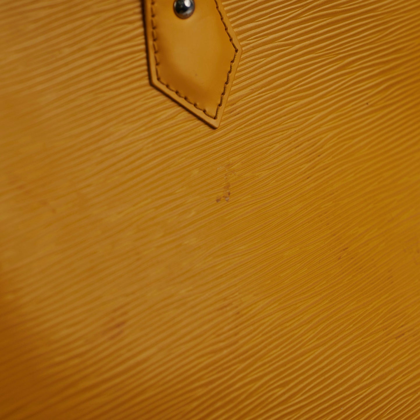 Louis Vuitton Alma GM Yellow Epi Bag