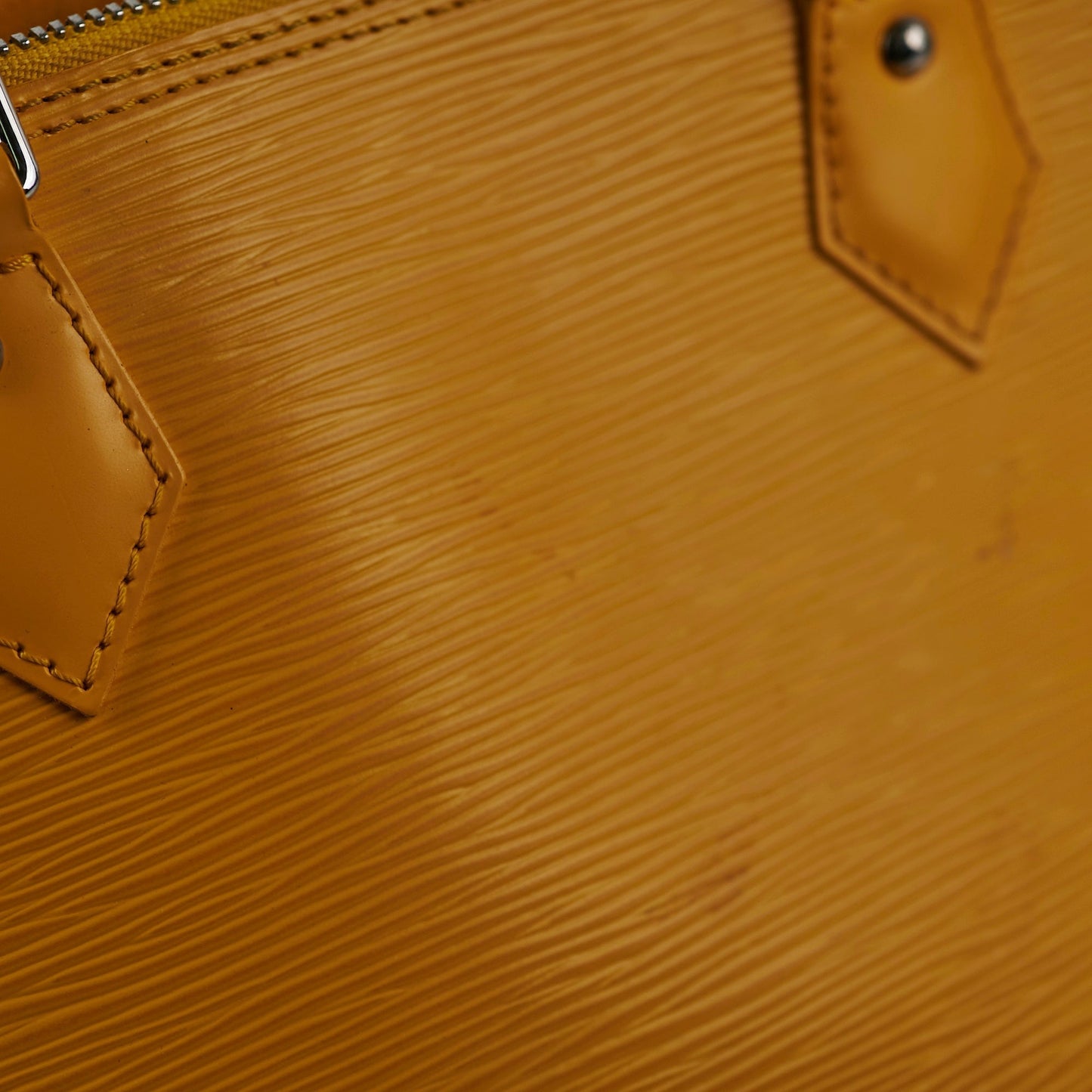 Louis Vuitton Alma GM Yellow Epi Bag