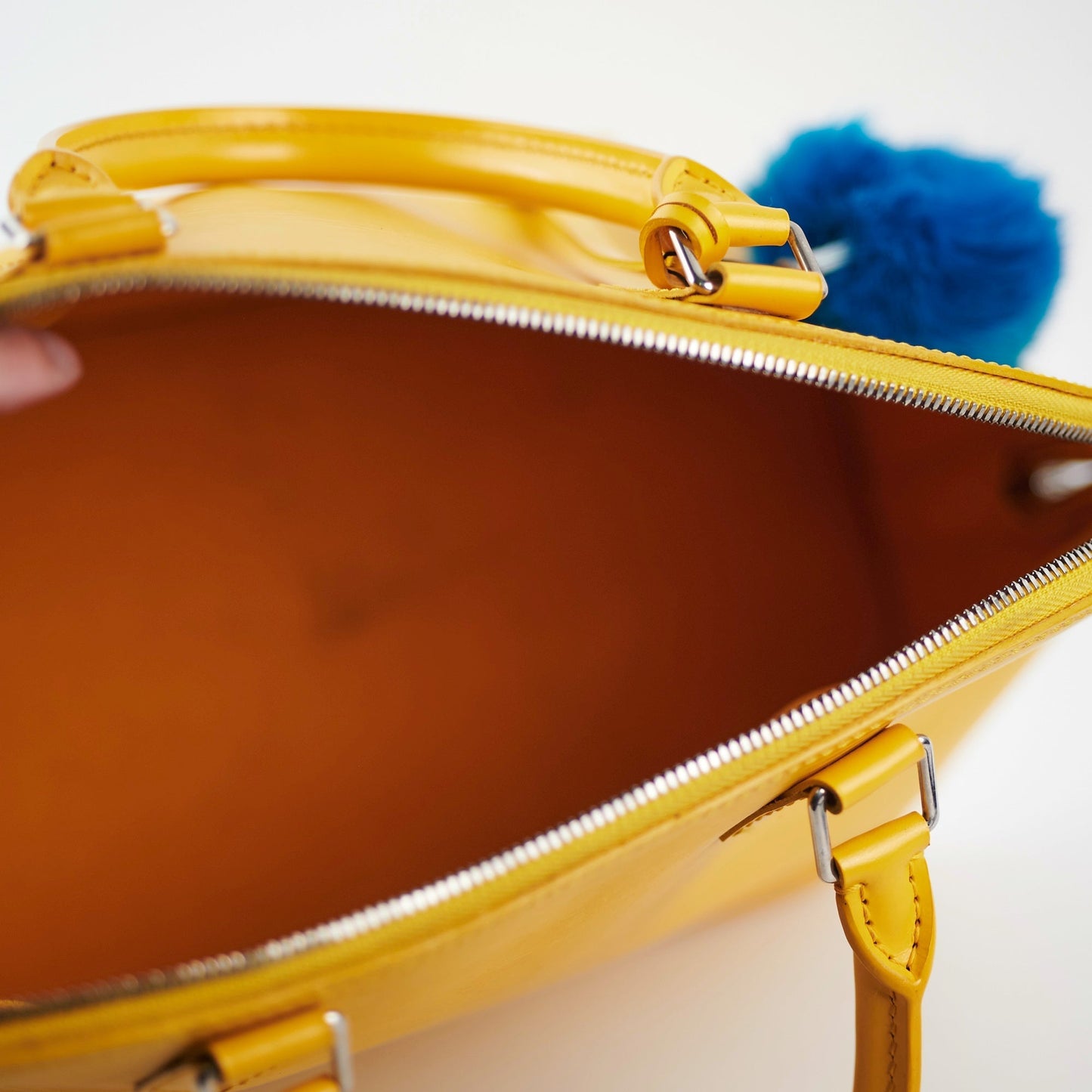 Louis Vuitton Alma GM Yellow Epi Bag