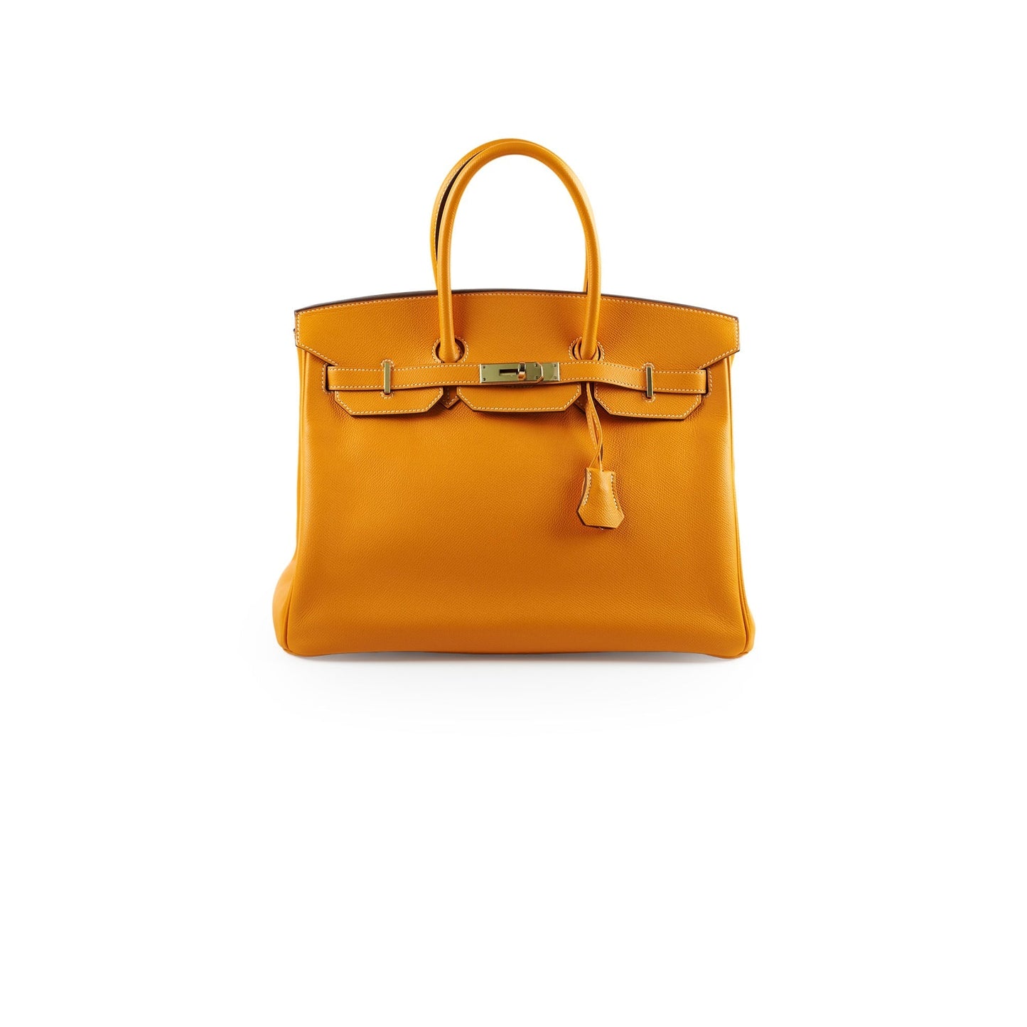 Hermes Birkin 35 Epsom Jaune D'or - Square P Stamp