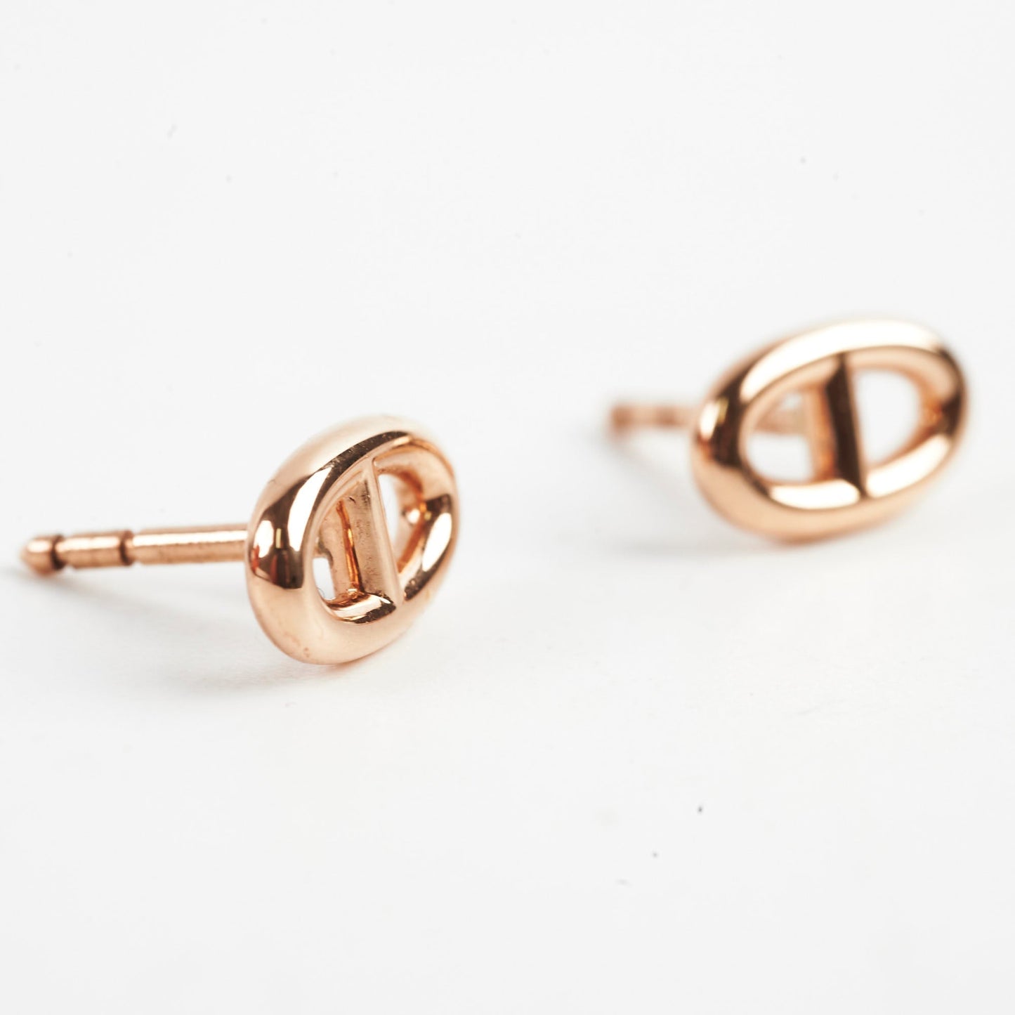 Hermes Farandole Rose Gold Very Small Earrings