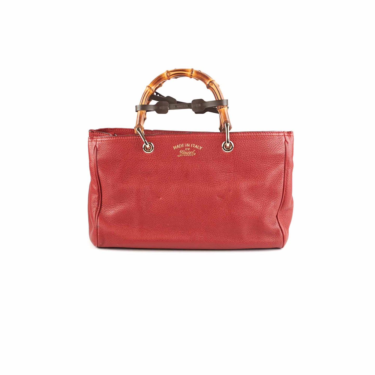 Gucci Bamboo Dark Red Medium Bag