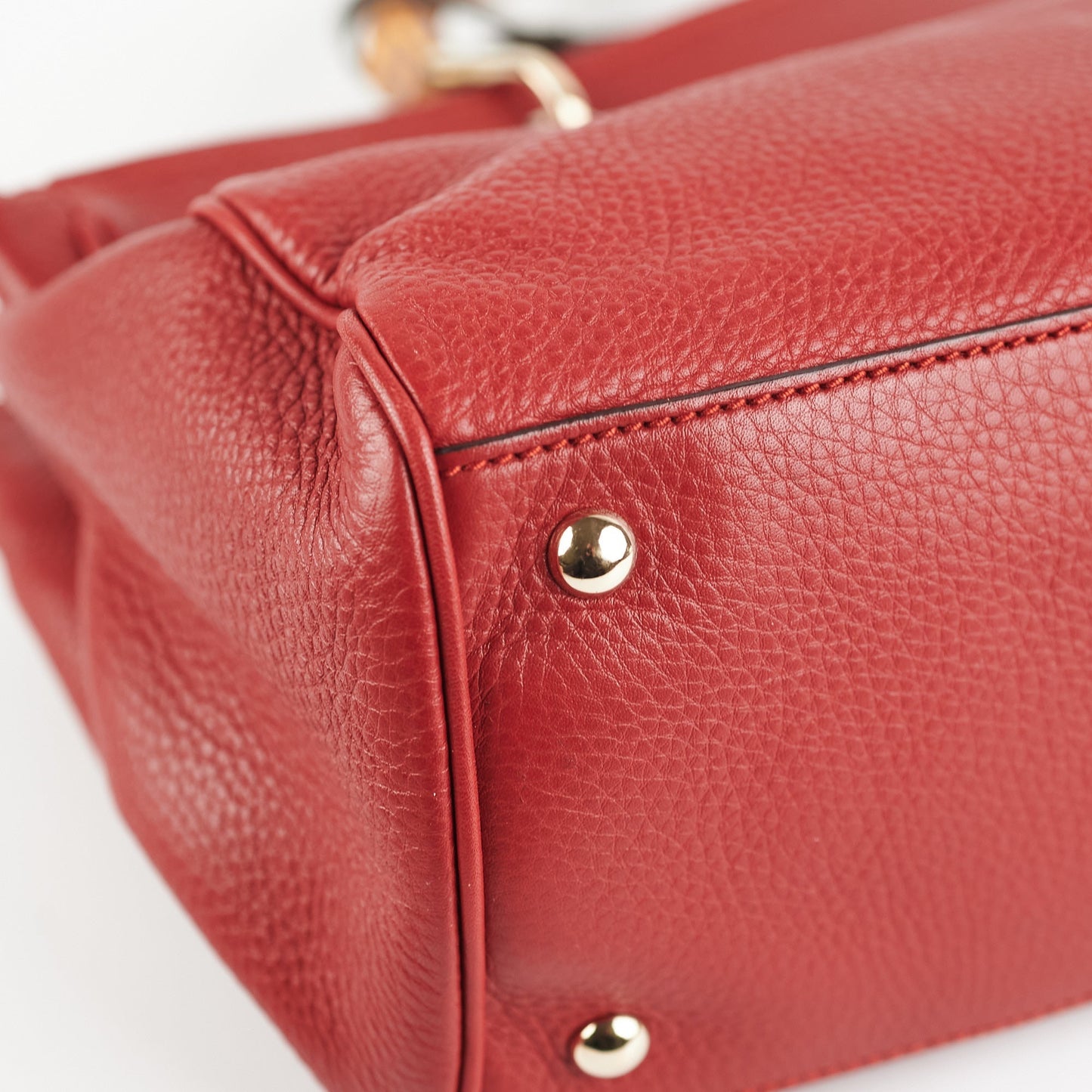 Gucci Bamboo Dark Red Medium Bag