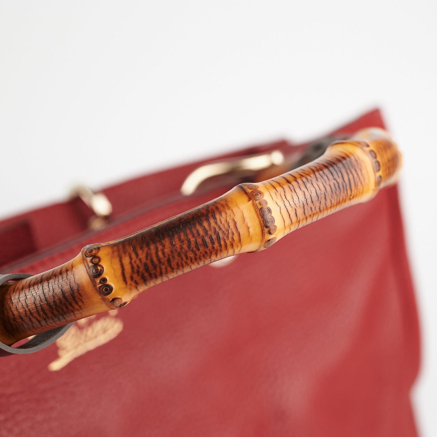 Gucci Bamboo Dark Red Medium Bag