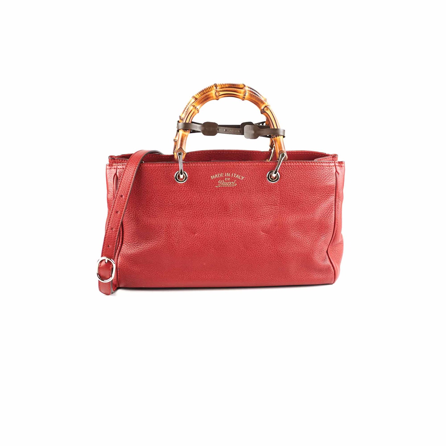 Gucci Bamboo Dark Red Medium Bag