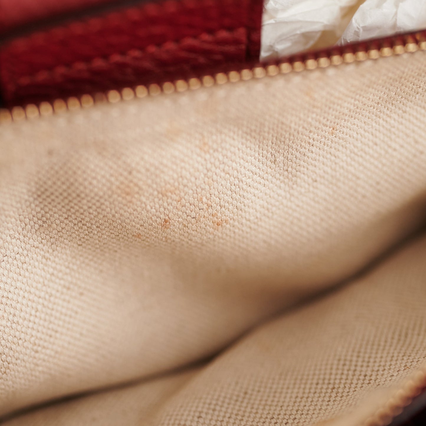 Gucci Bamboo Dark Red Medium Bag